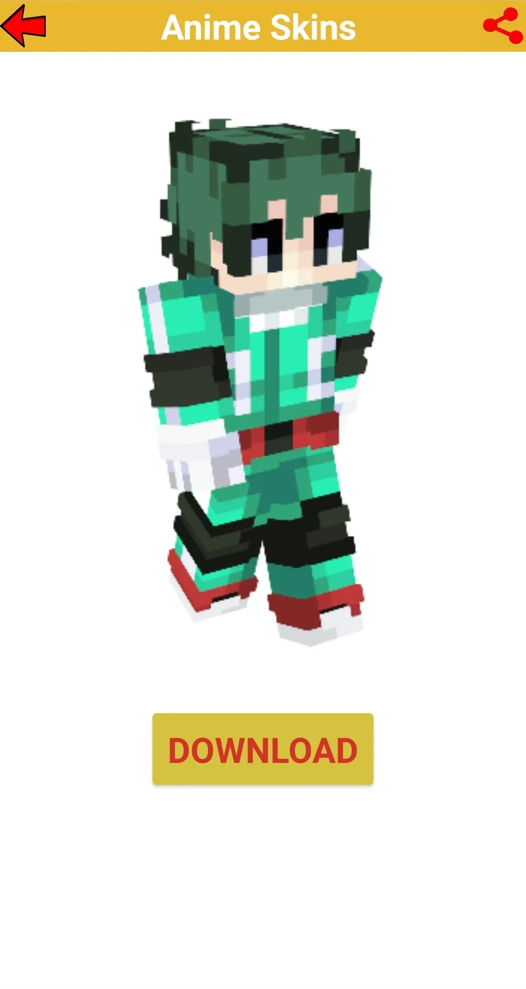 Anime Skins minecraft | Indus Appstore | Screenshot