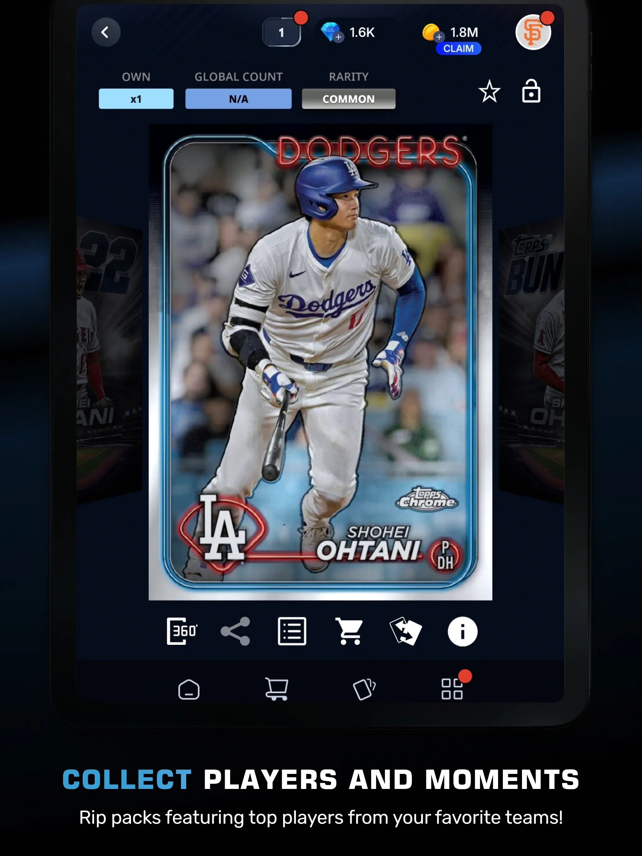 Topps® BUNT® MLB Card Trader | Indus Appstore | Screenshot