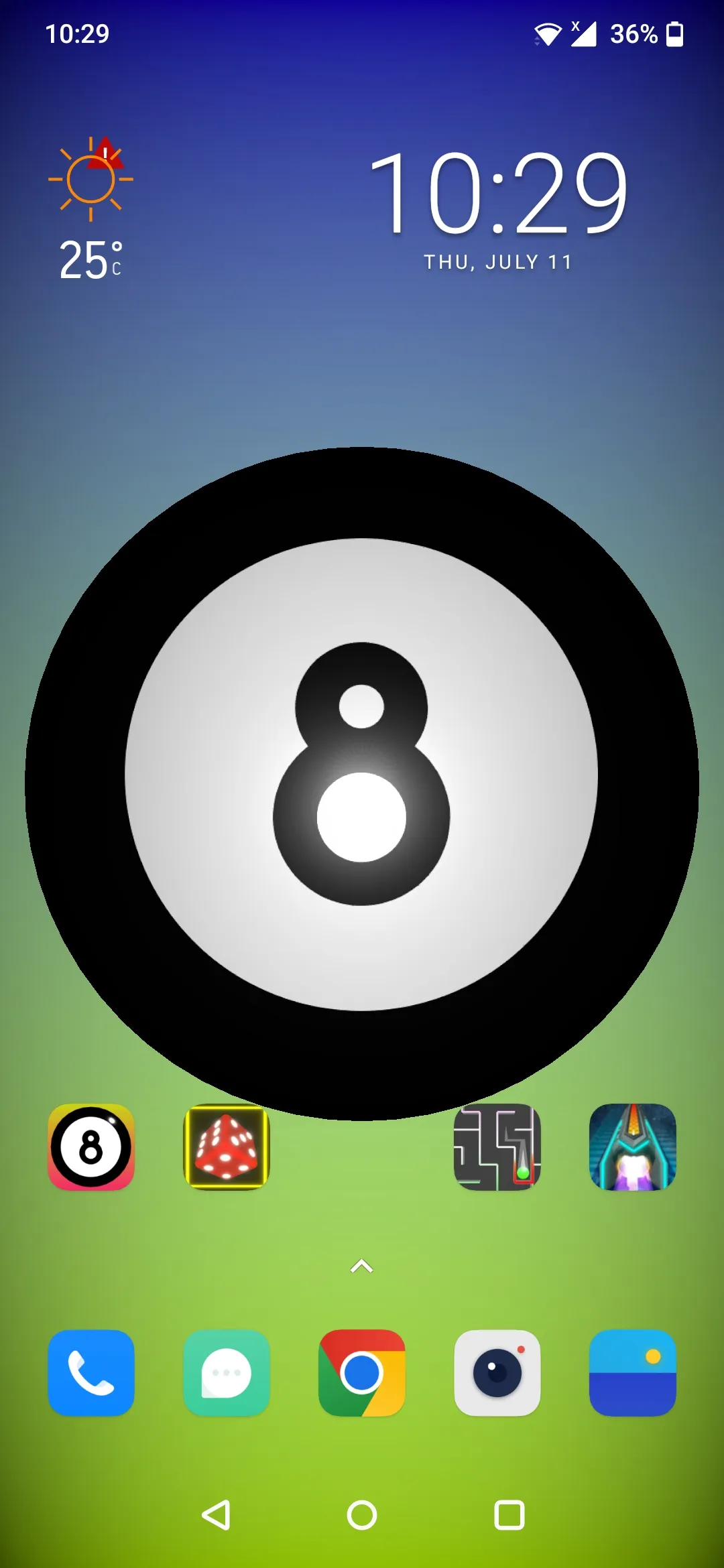 Magic 8 Ball Live Wallpaper 3D | Indus Appstore | Screenshot