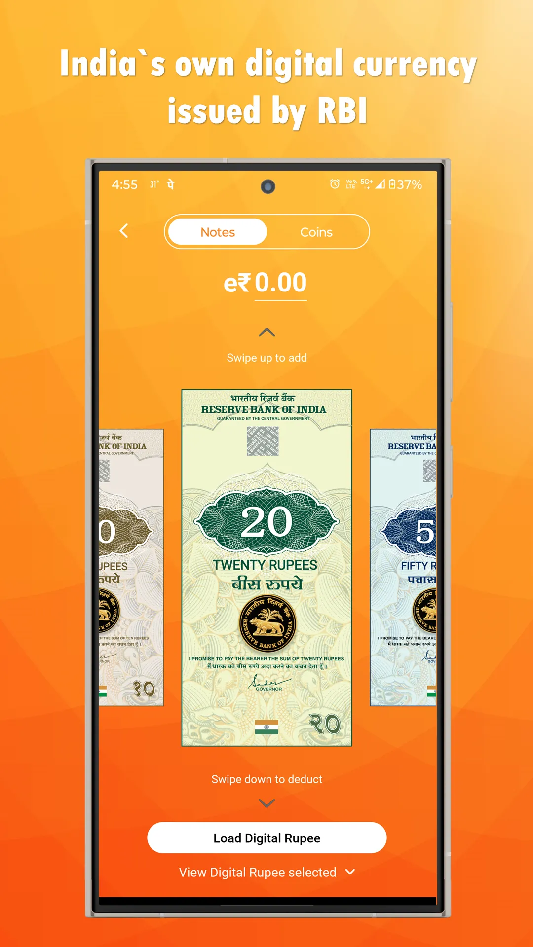 IDBI eRupee | Indus Appstore | Screenshot