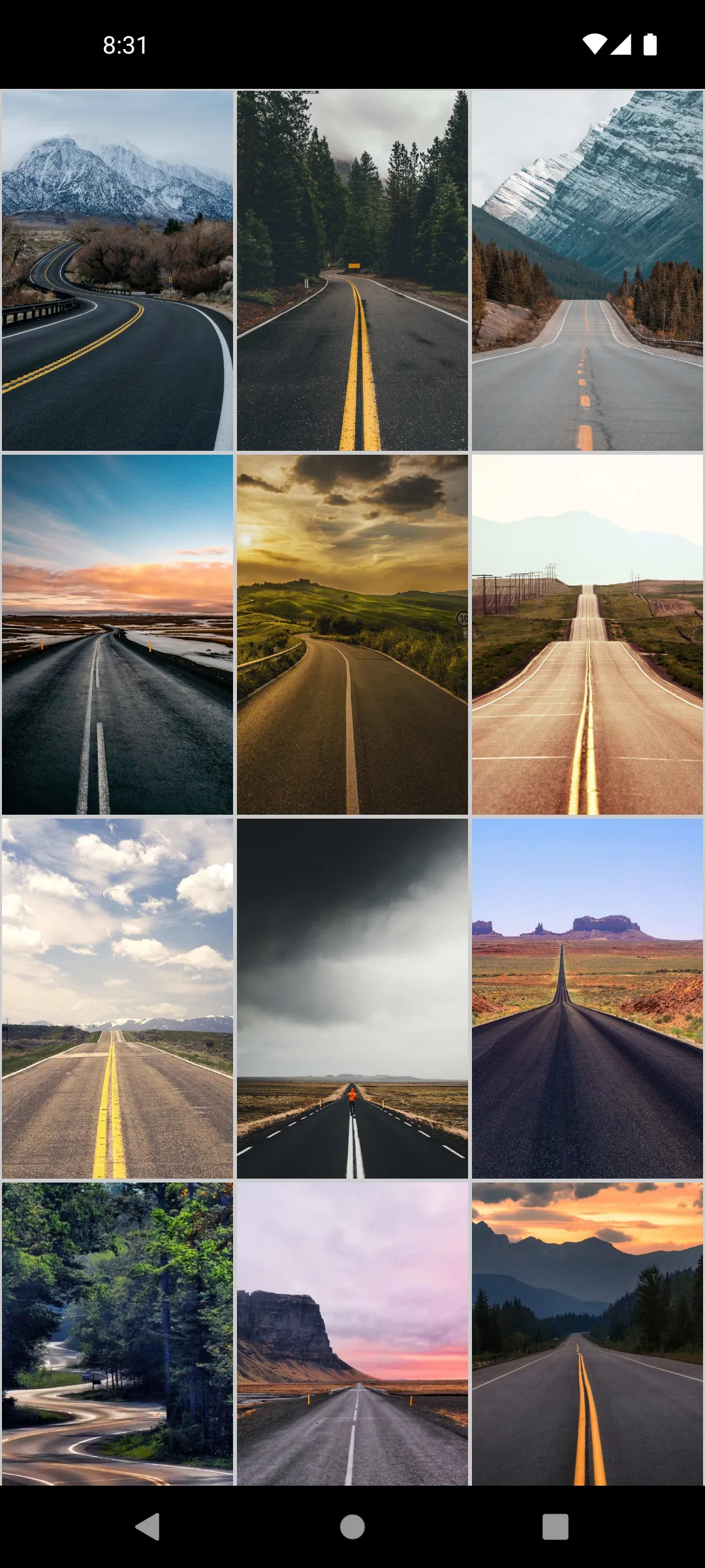 Road Wallpapers | Indus Appstore | Screenshot