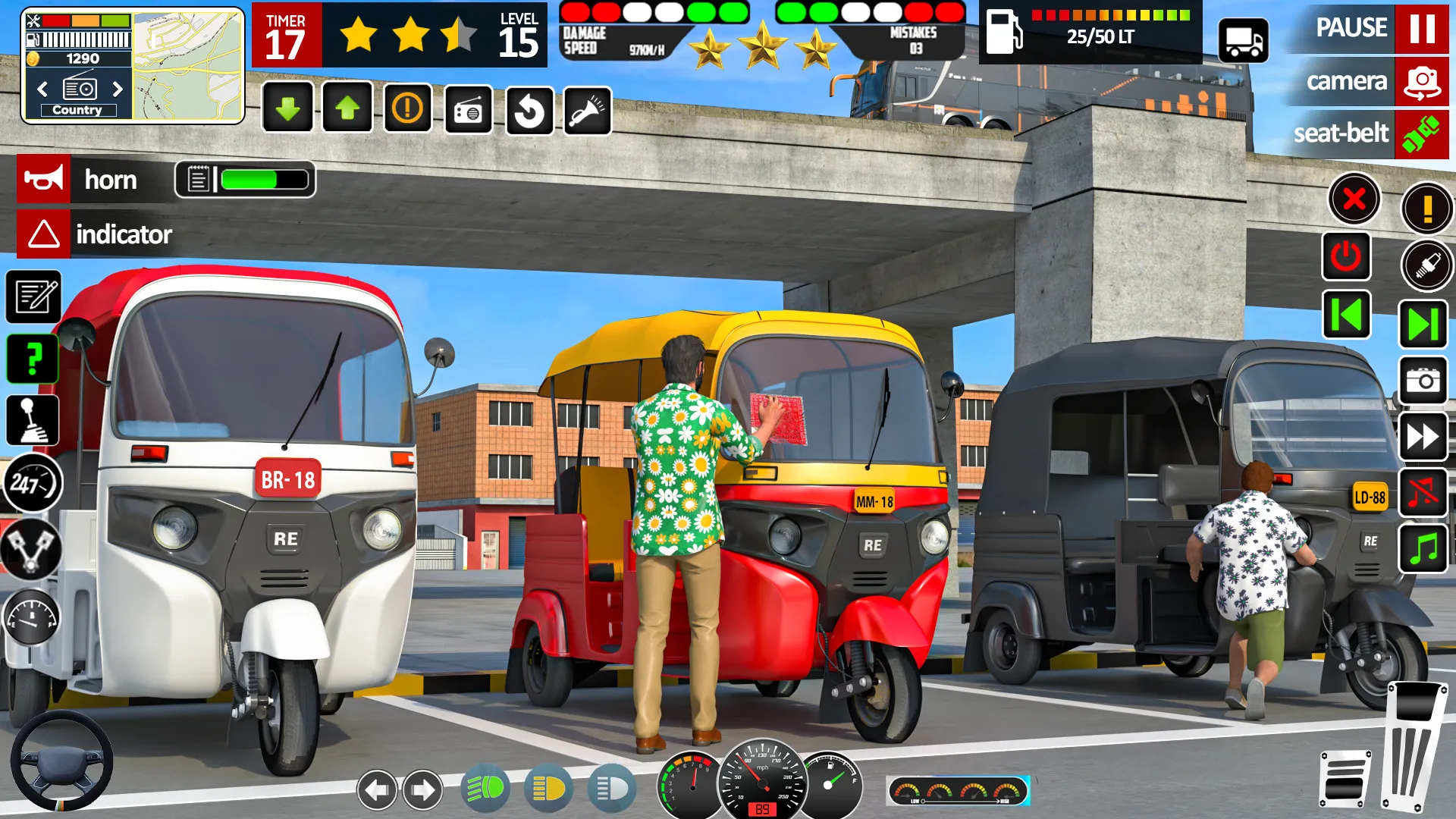 TukTuk Rickshaw Driving Games | Indus Appstore | Screenshot