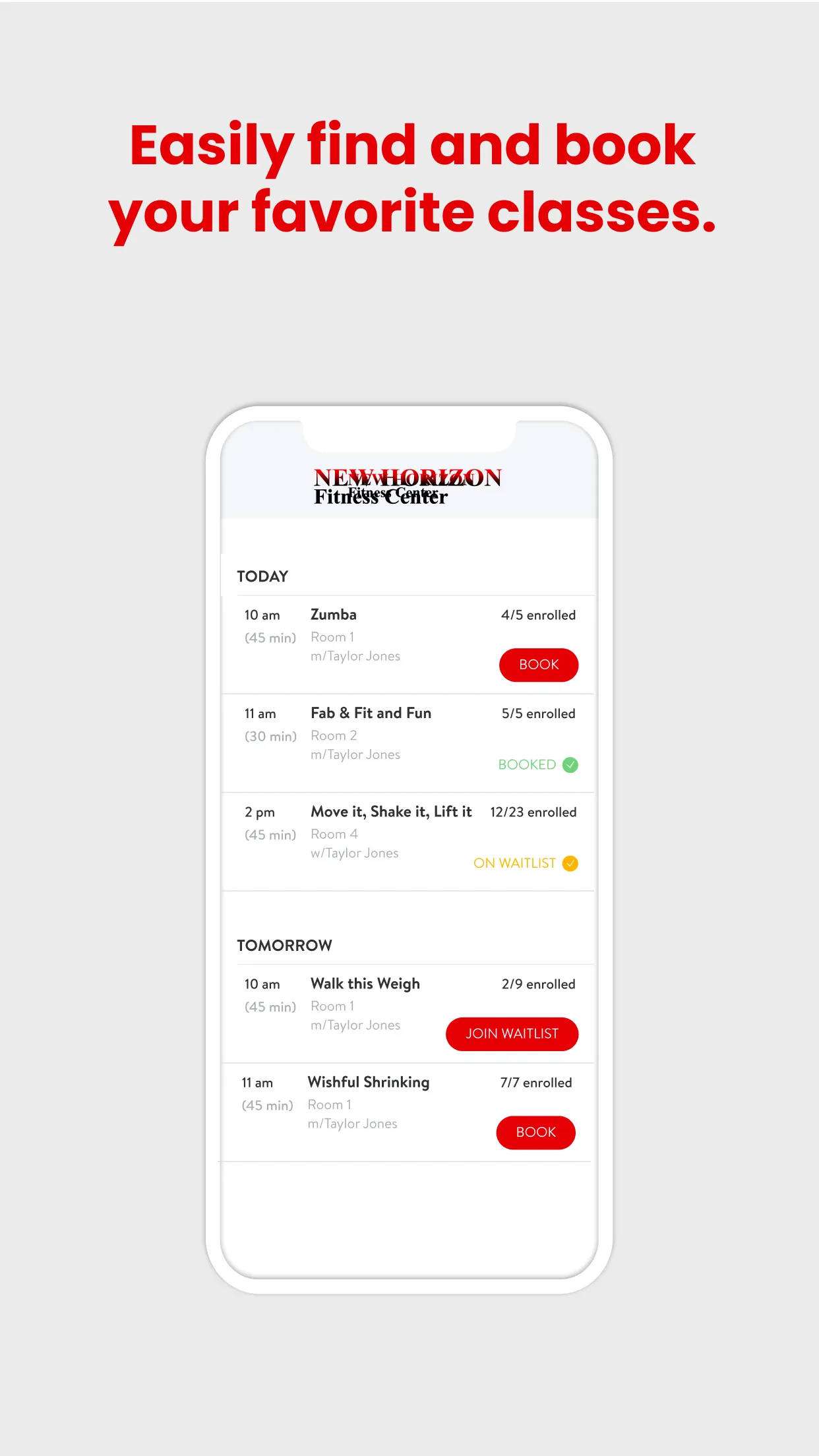 New Horizon Fitness Center | Indus Appstore | Screenshot