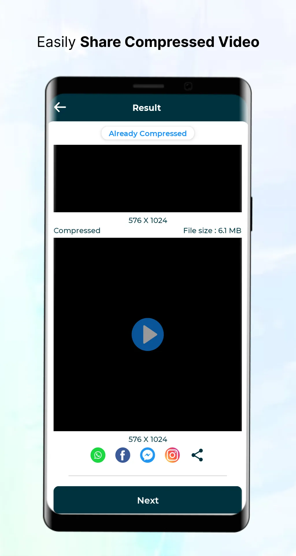 Video & Image Compressor App | Indus Appstore | Screenshot