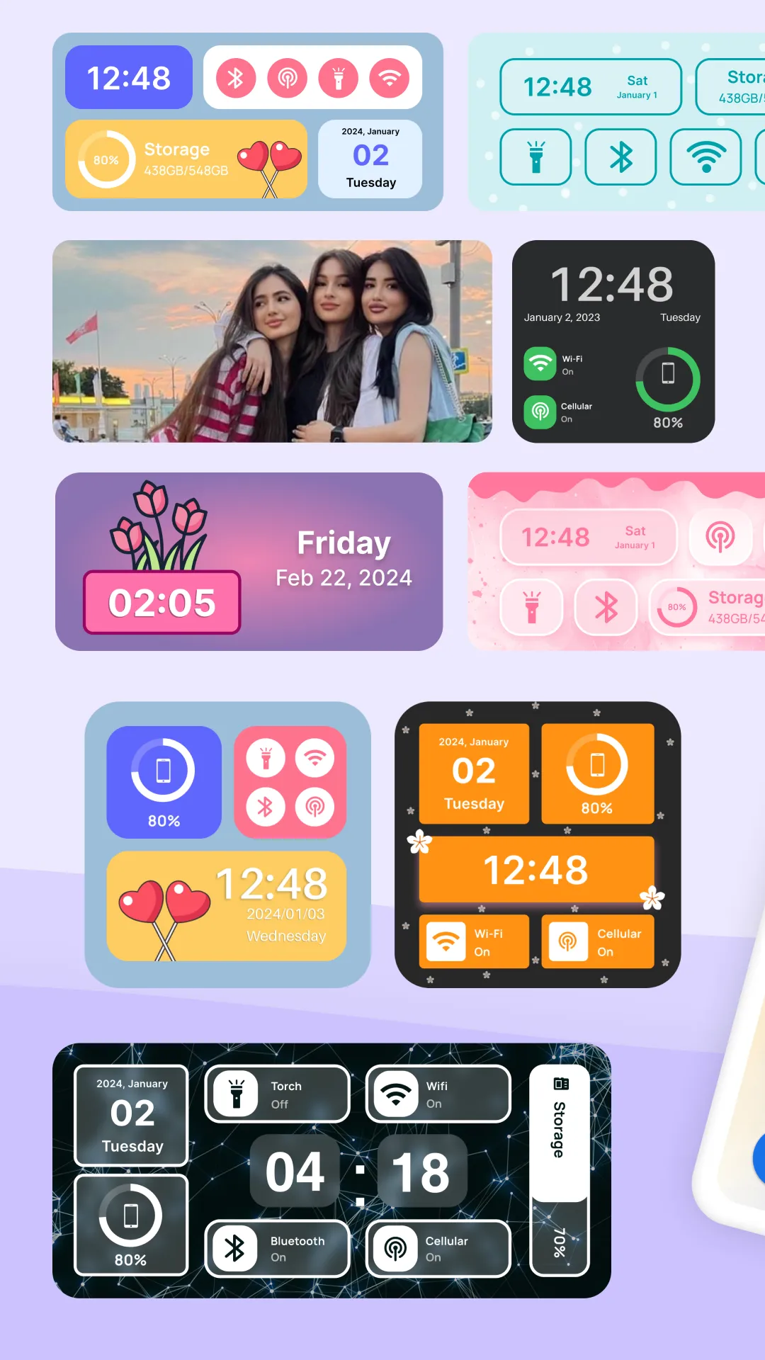 Color Widget App - i Widgets | Indus Appstore | Screenshot