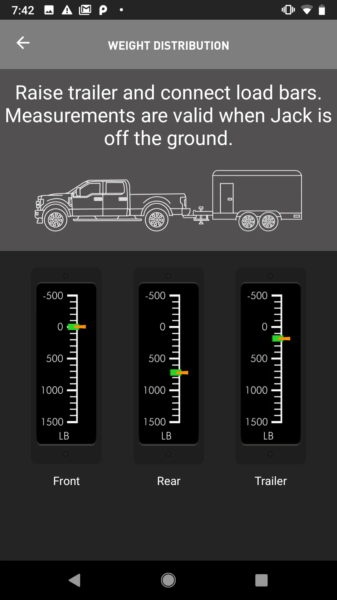 BetterWeigh Towing Scale | Indus Appstore | Screenshot