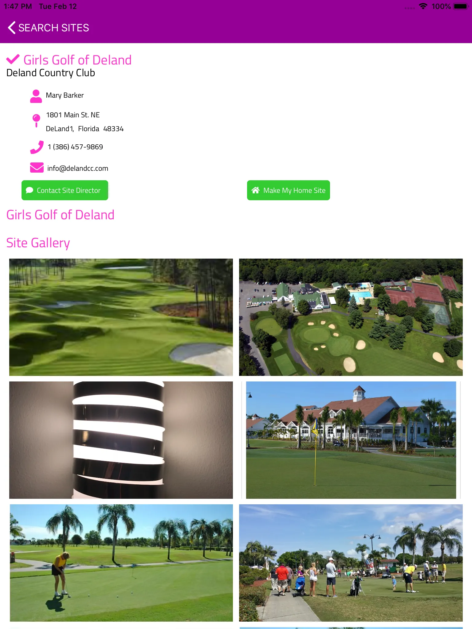 LPGA-USGA Girls Golf | Indus Appstore | Screenshot