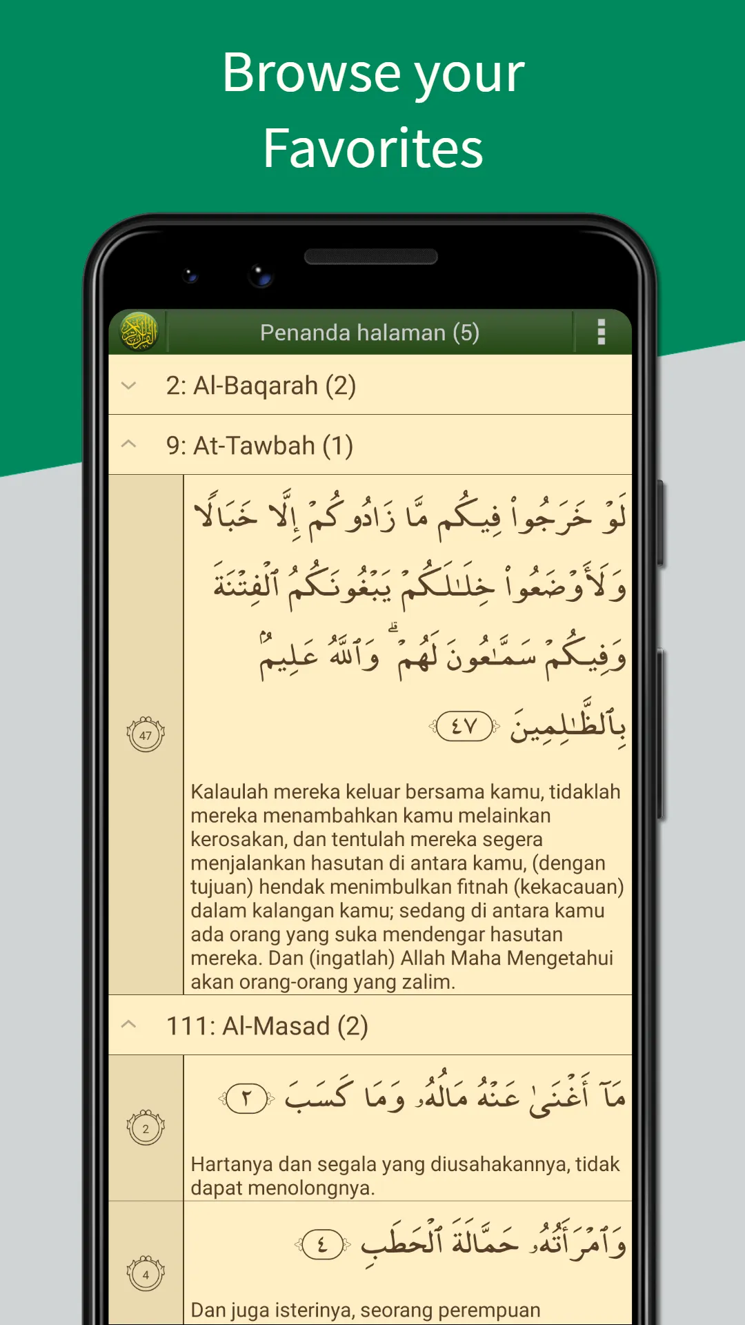 Quran Bahasa Melayu | Indus Appstore | Screenshot