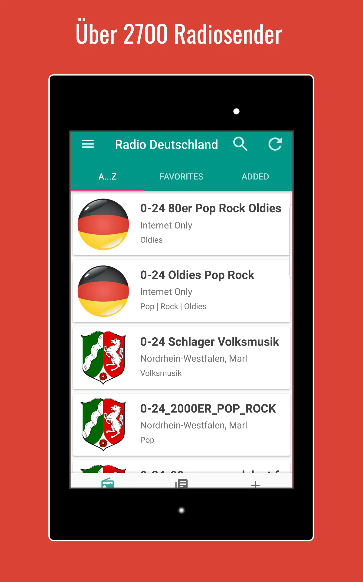 Radio Germany 2700+ Radios | Indus Appstore | Screenshot