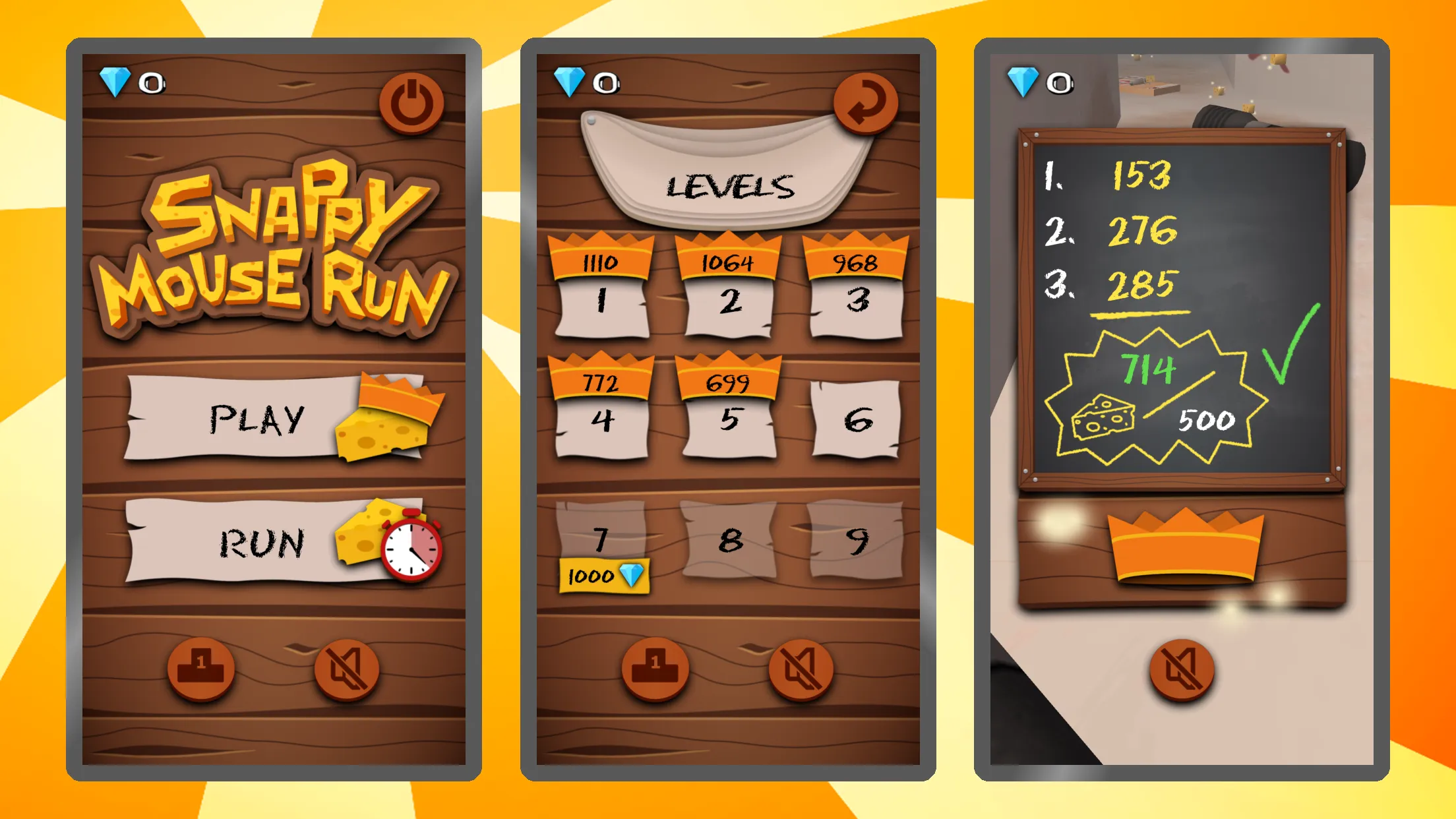 Snappy Mouse Run - Dizzy Chase | Indus Appstore | Screenshot