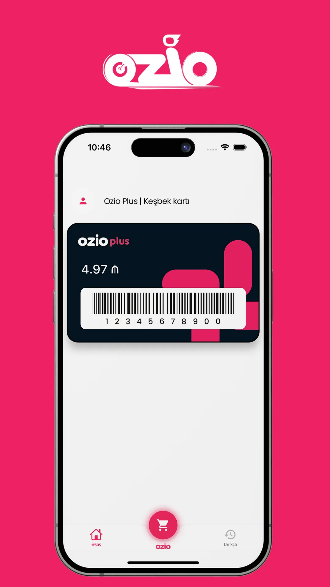 Ozio Online market, Bonus card | Indus Appstore | Screenshot