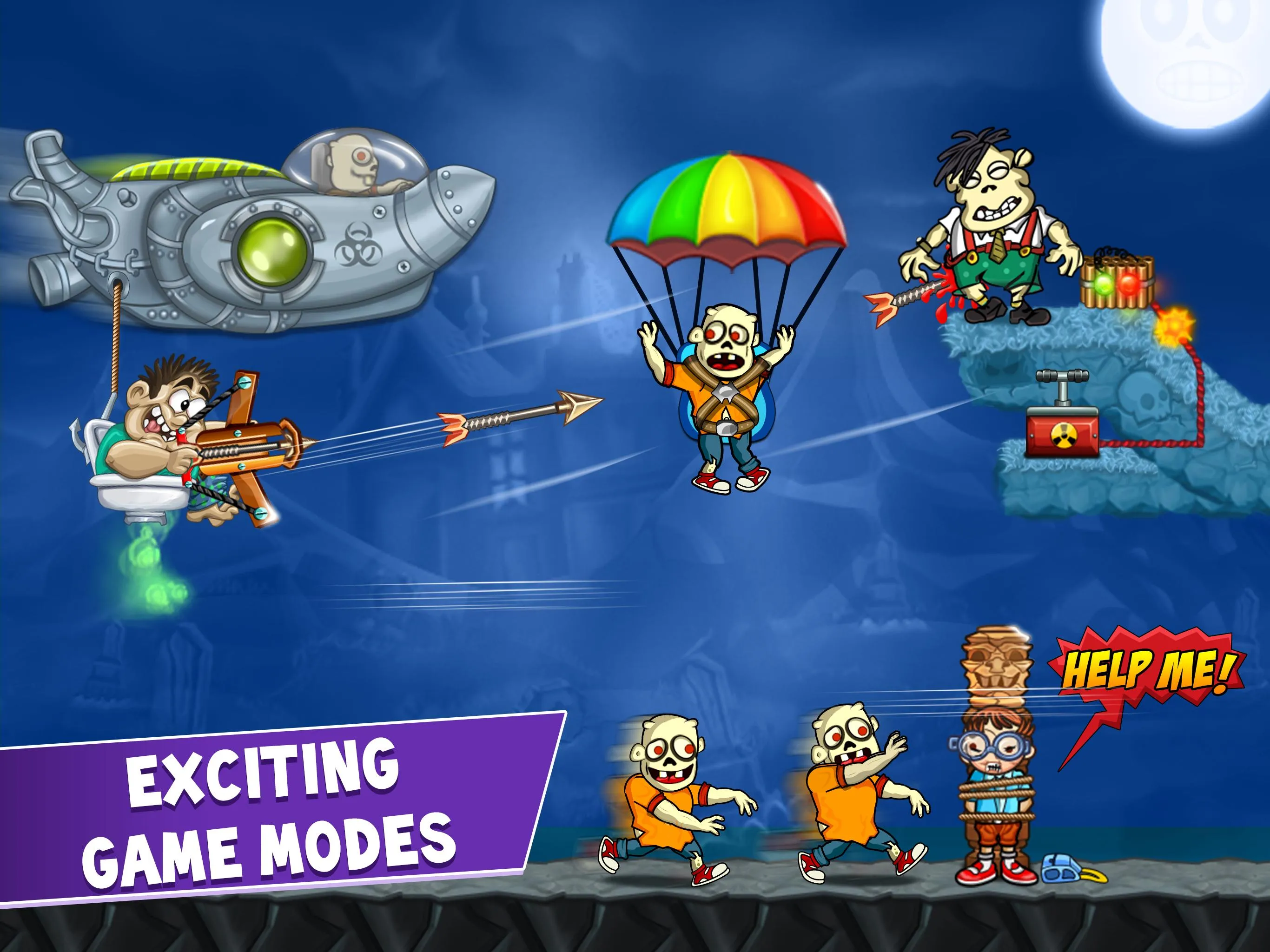 Zombie Shooting: Archery Games | Indus Appstore | Screenshot