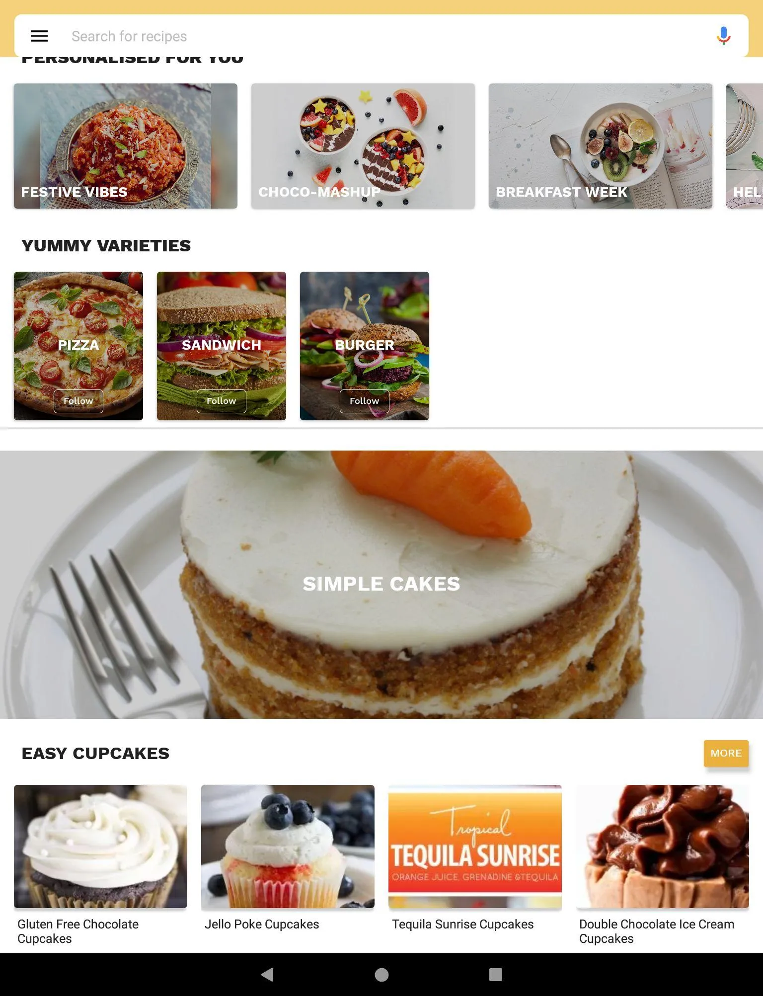 Cookbook Junior - Kids Recipes | Indus Appstore | Screenshot