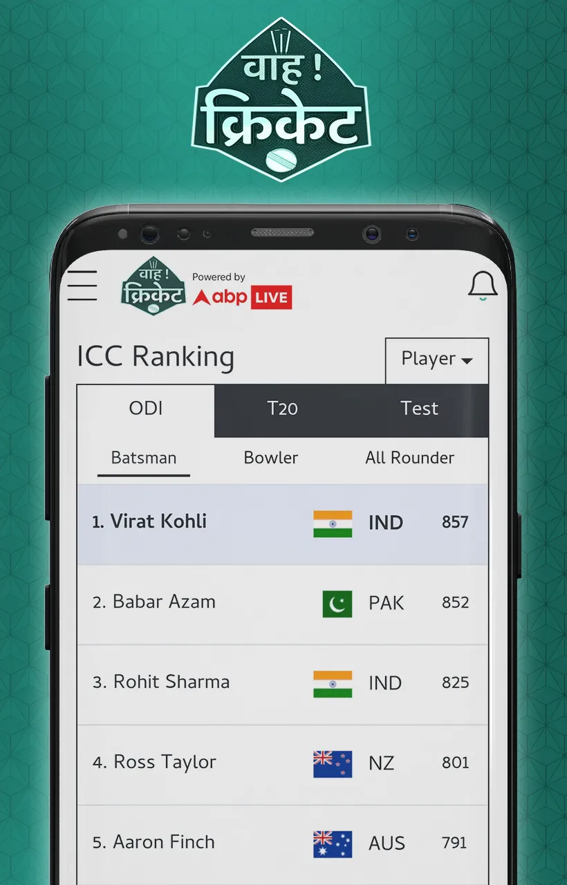 Wah Cricket App - Live Score, | Indus Appstore | Screenshot