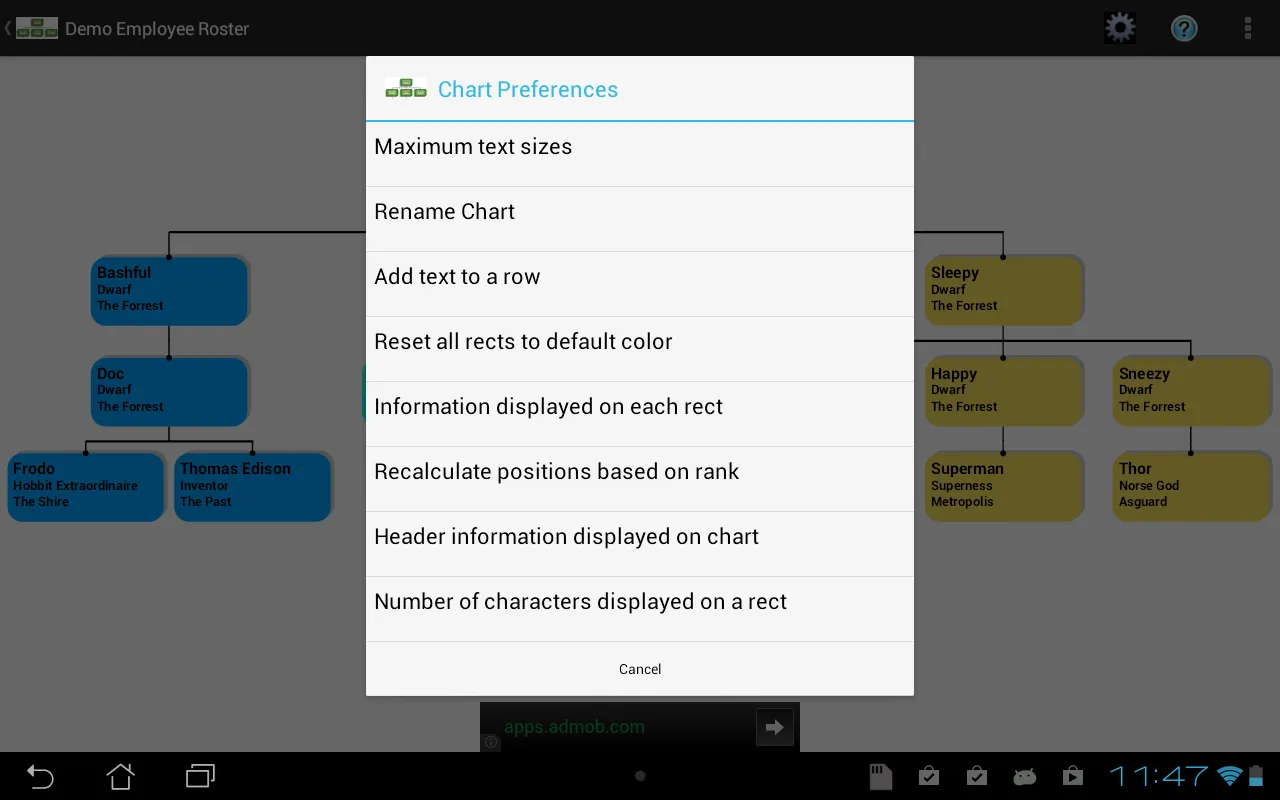 Org Charts | Indus Appstore | Screenshot