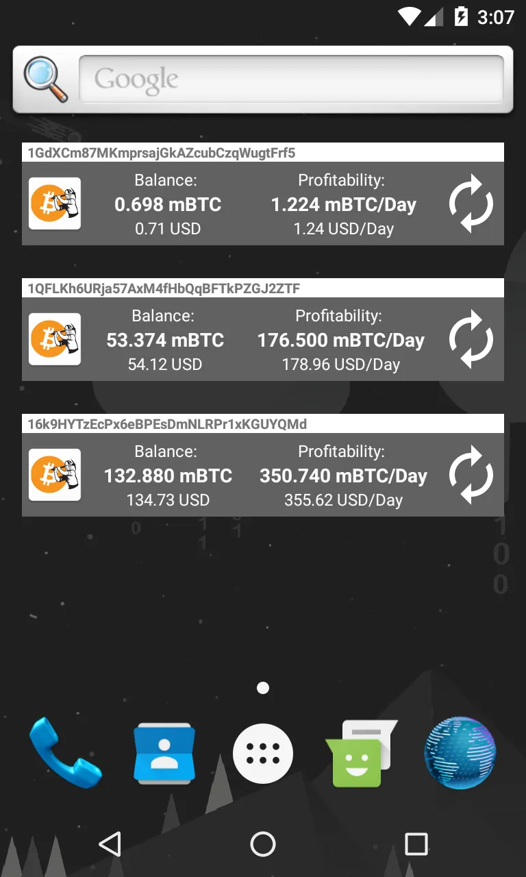 NiceHash Viewer | Indus Appstore | Screenshot