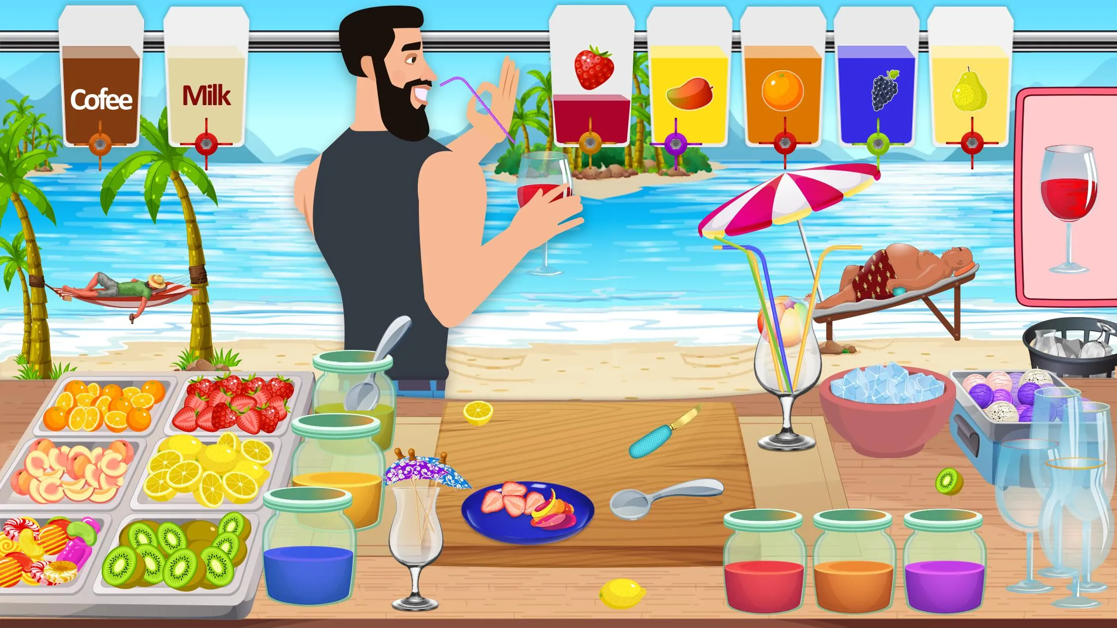 Boba cocktail:DIY recipe games | Indus Appstore | Screenshot