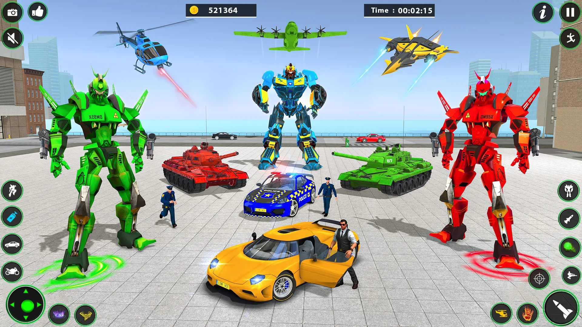 Stealth Robot Car Games 3d | Indus Appstore | Screenshot