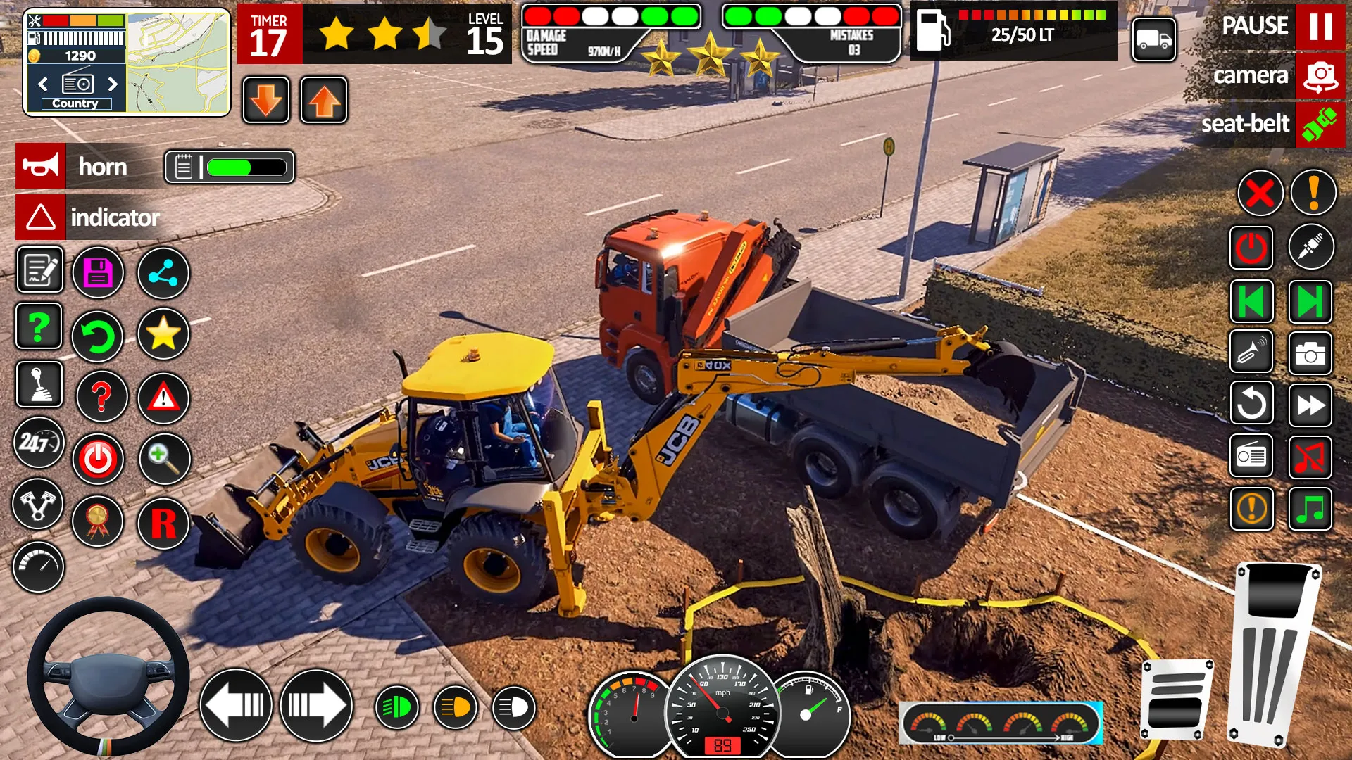 JCB Game 3D Road Construction | Indus Appstore | Screenshot