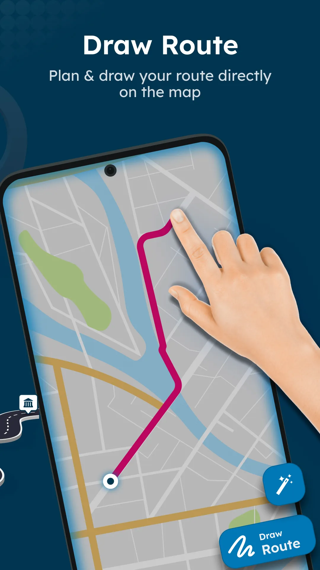 Draw Route On Map & Navigation | Indus Appstore | Screenshot