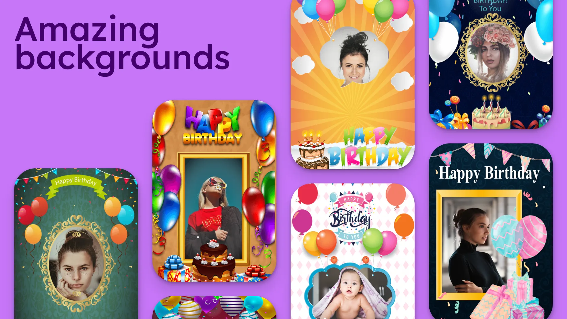 Birthday Photo Frame Maker | Indus Appstore | Screenshot