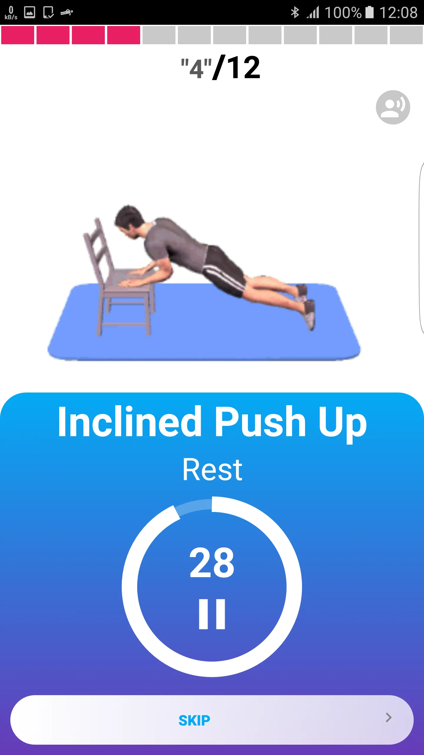 Arm Workout -without Equipment | Indus Appstore | Screenshot