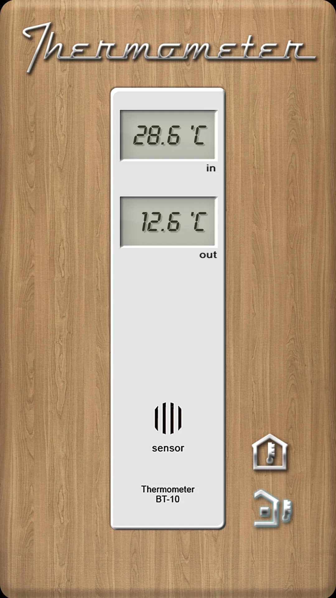 Thermometer - Indoor & Outdoor | Indus Appstore | Screenshot