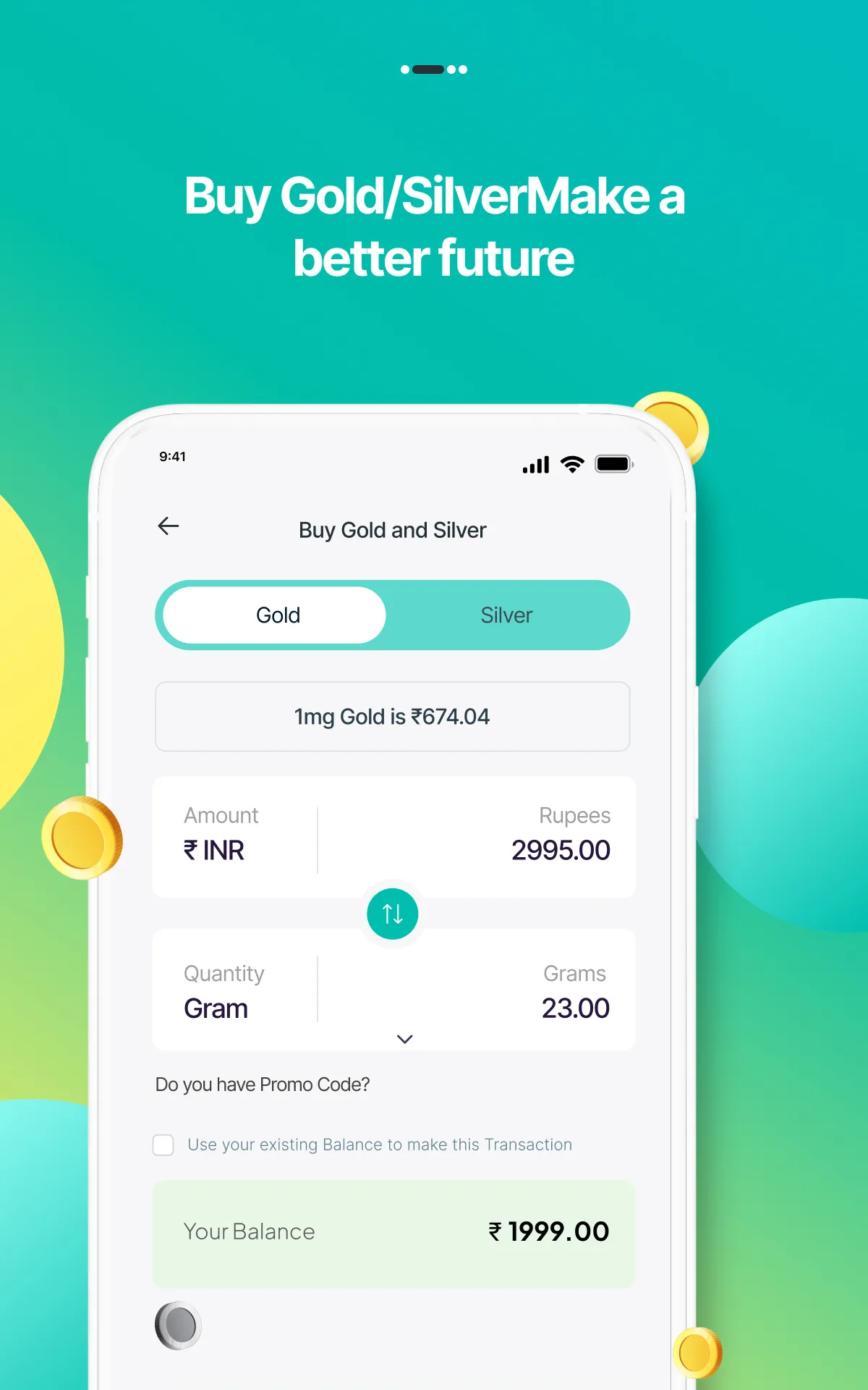 OroPocket - Buy Digital Gold | Indus Appstore | Screenshot