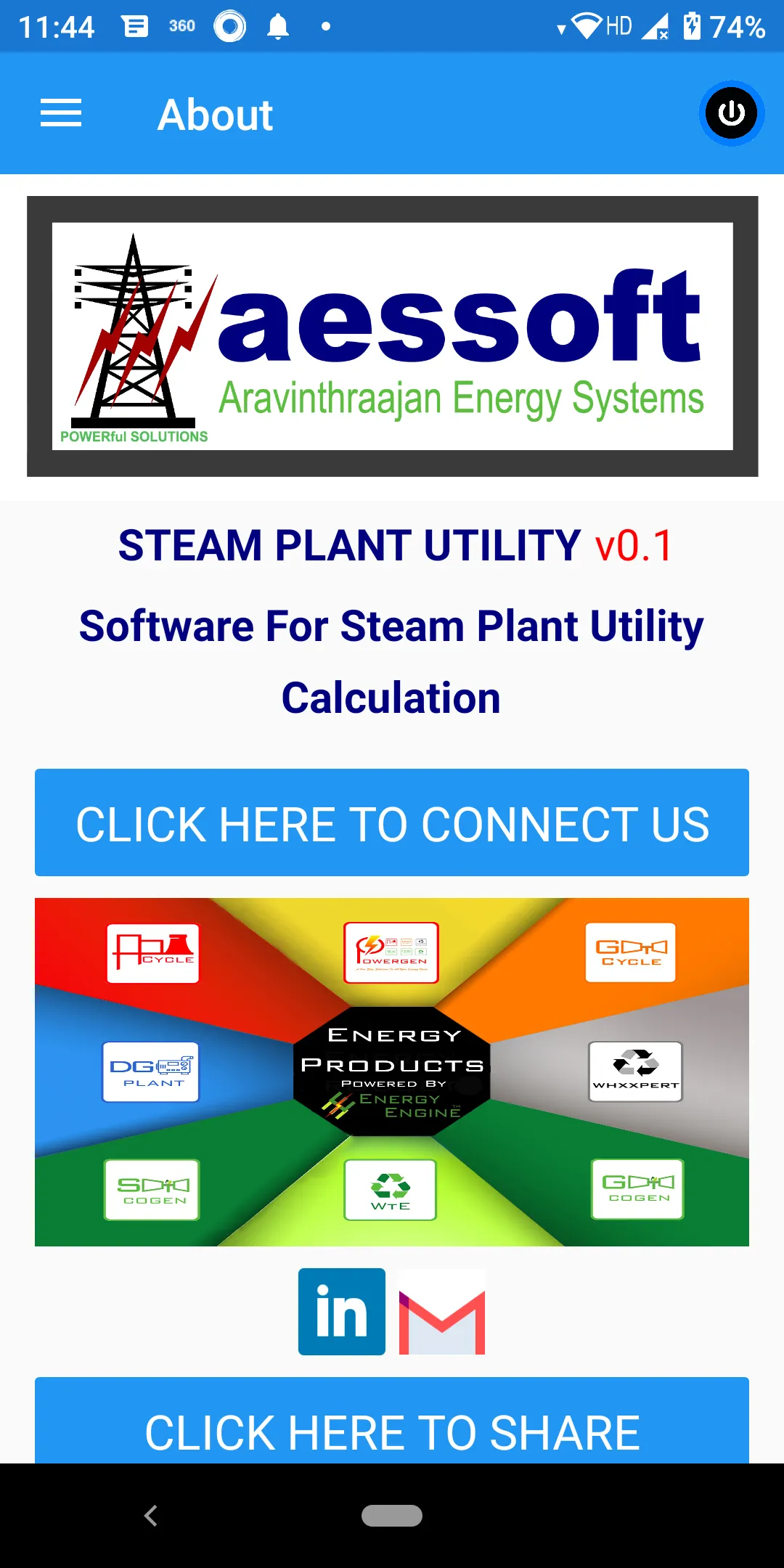 STEAM PLANT UTILITY | Indus Appstore | Screenshot