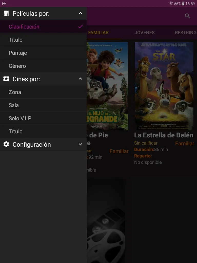 Cineguía | Indus Appstore | Screenshot