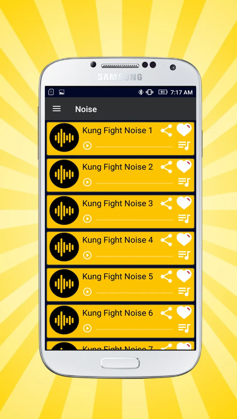 Kung Fu Fighting Soundboard | Indus Appstore | Screenshot