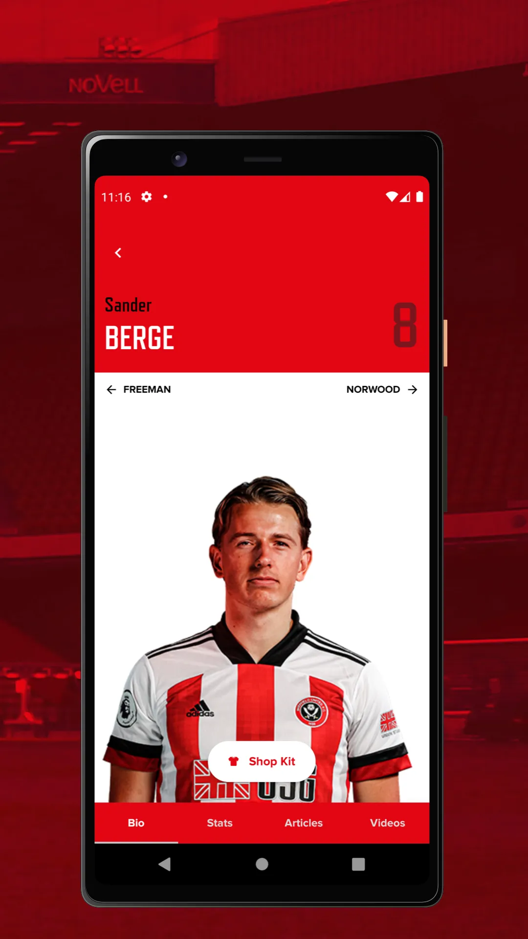 Sheffield United Official App | Indus Appstore | Screenshot