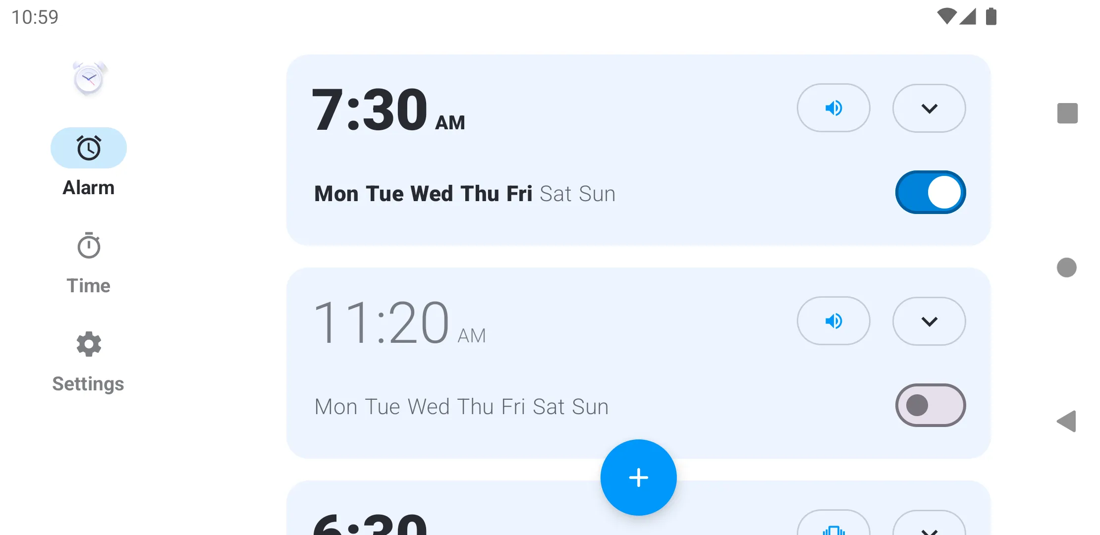 Sleepo: Minimalist alarm clock | Indus Appstore | Screenshot