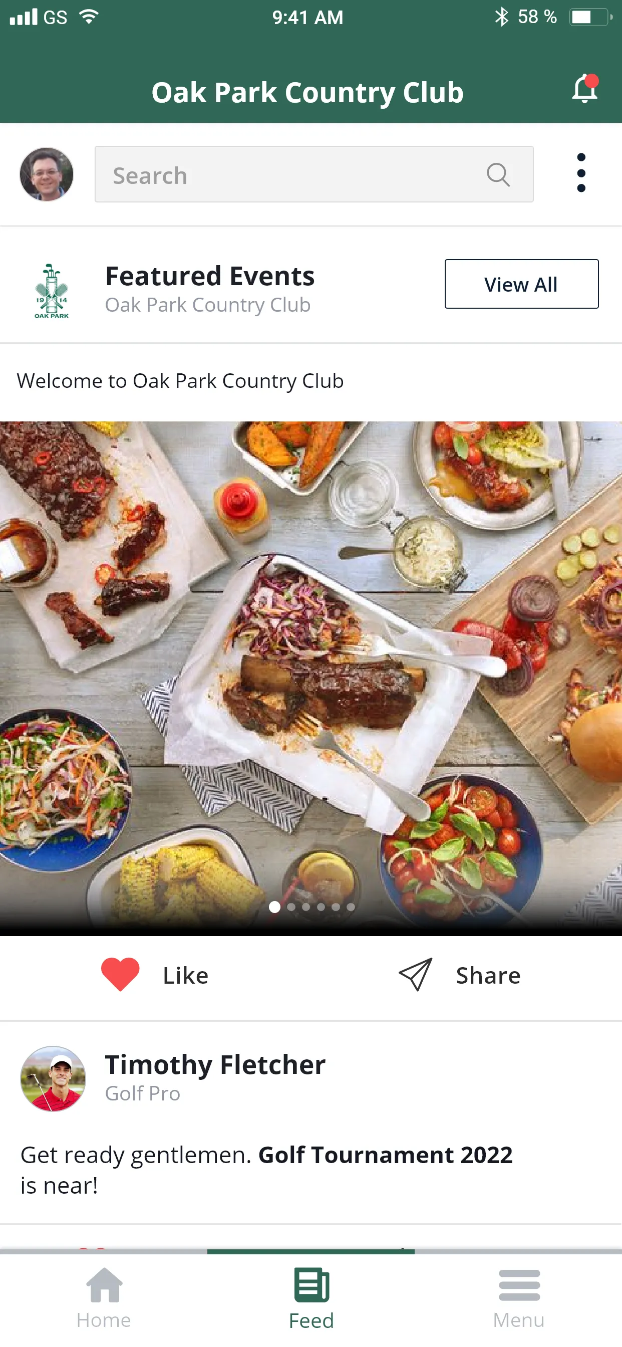 Oak Park Country Club | Indus Appstore | Screenshot