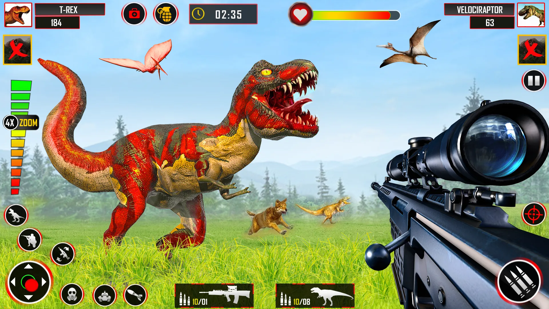 Wild Dino Hunting - Gun Games | Indus Appstore | Screenshot