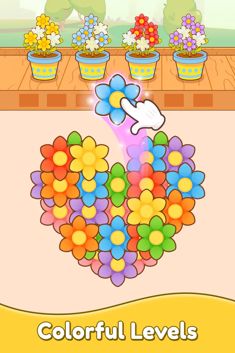 Flower Match: Bloom Puzzle | Indus Appstore | Screenshot