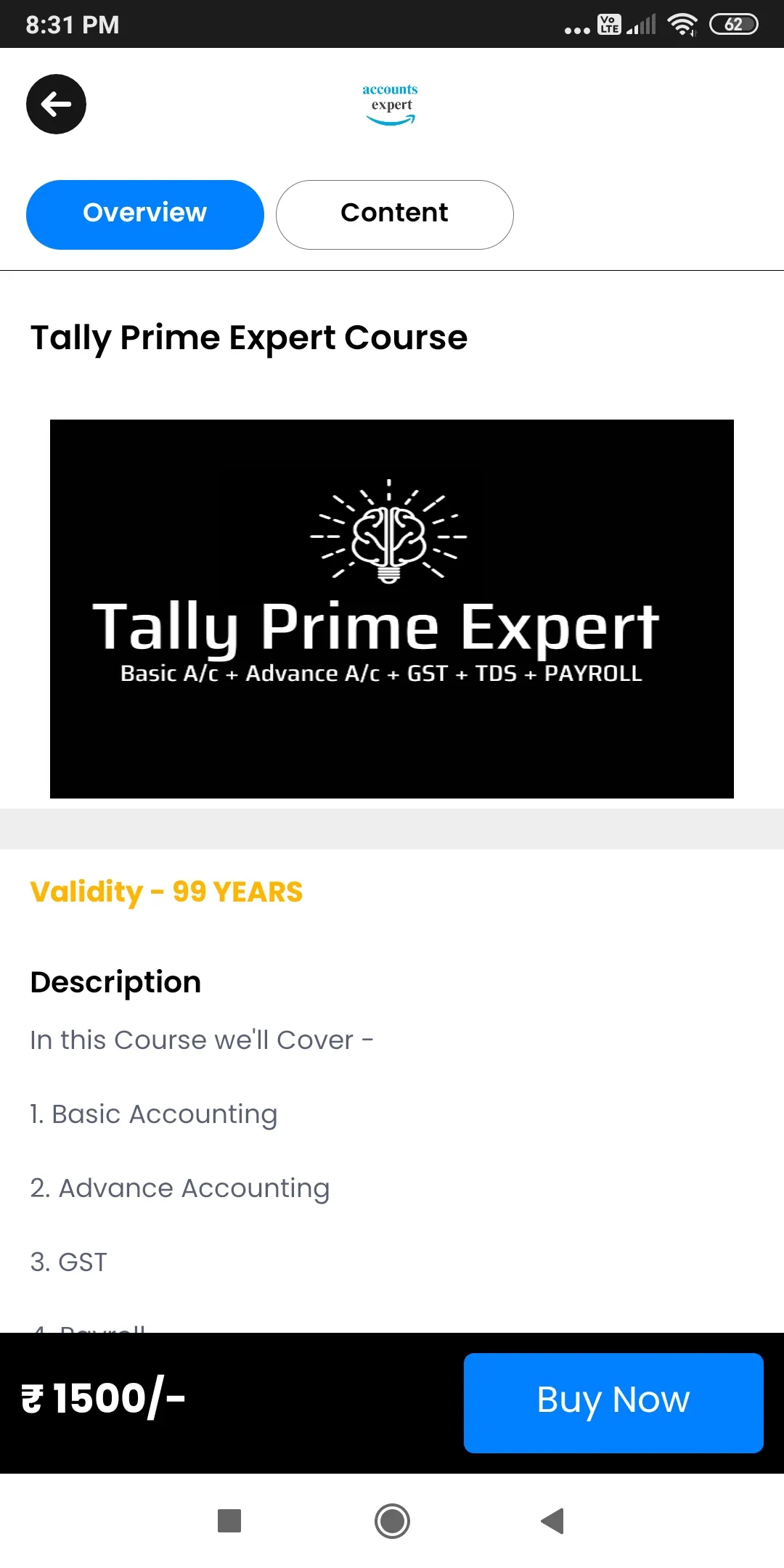 Accounts Expert | Indus Appstore | Screenshot