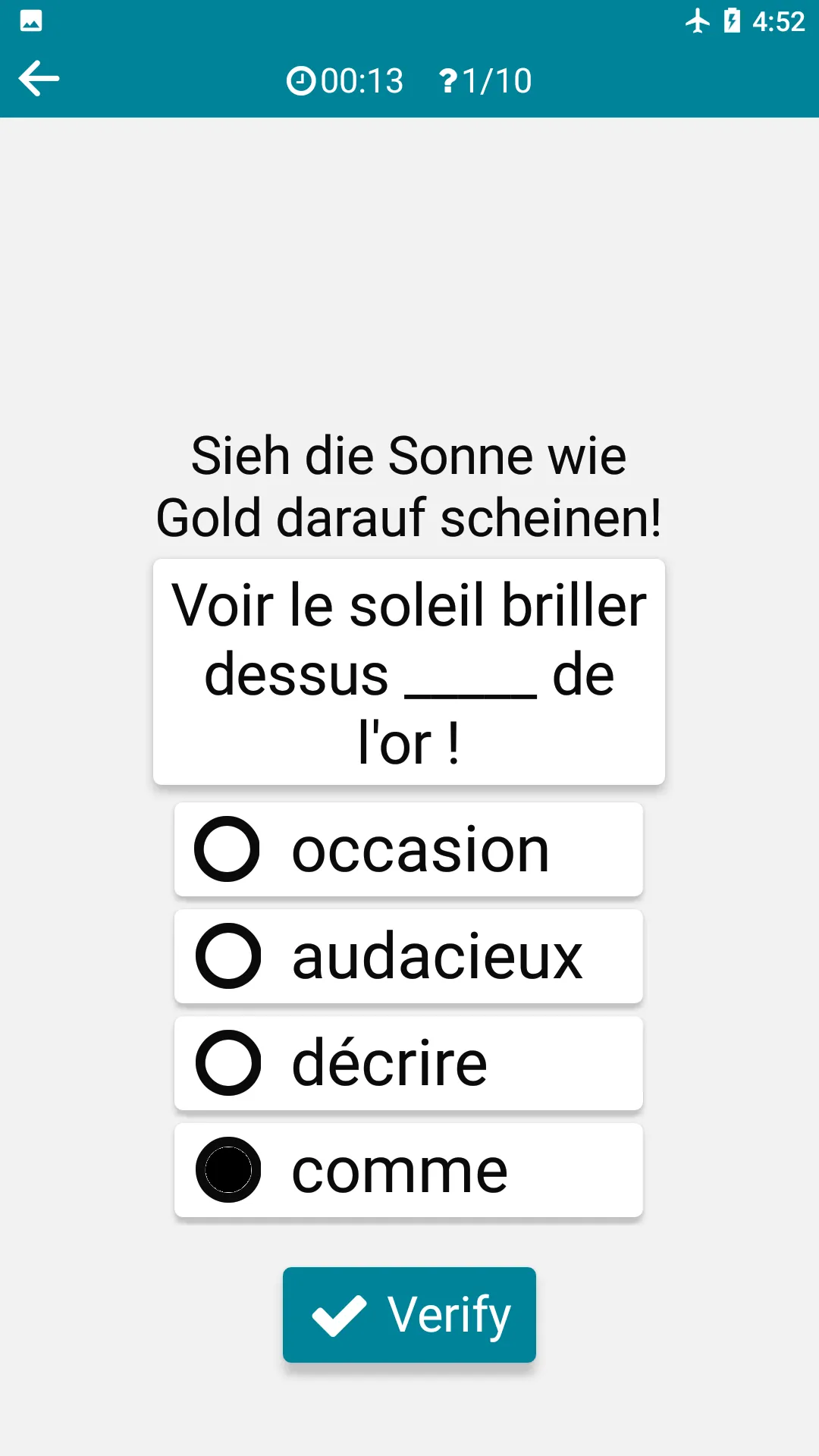 French - German | Indus Appstore | Screenshot