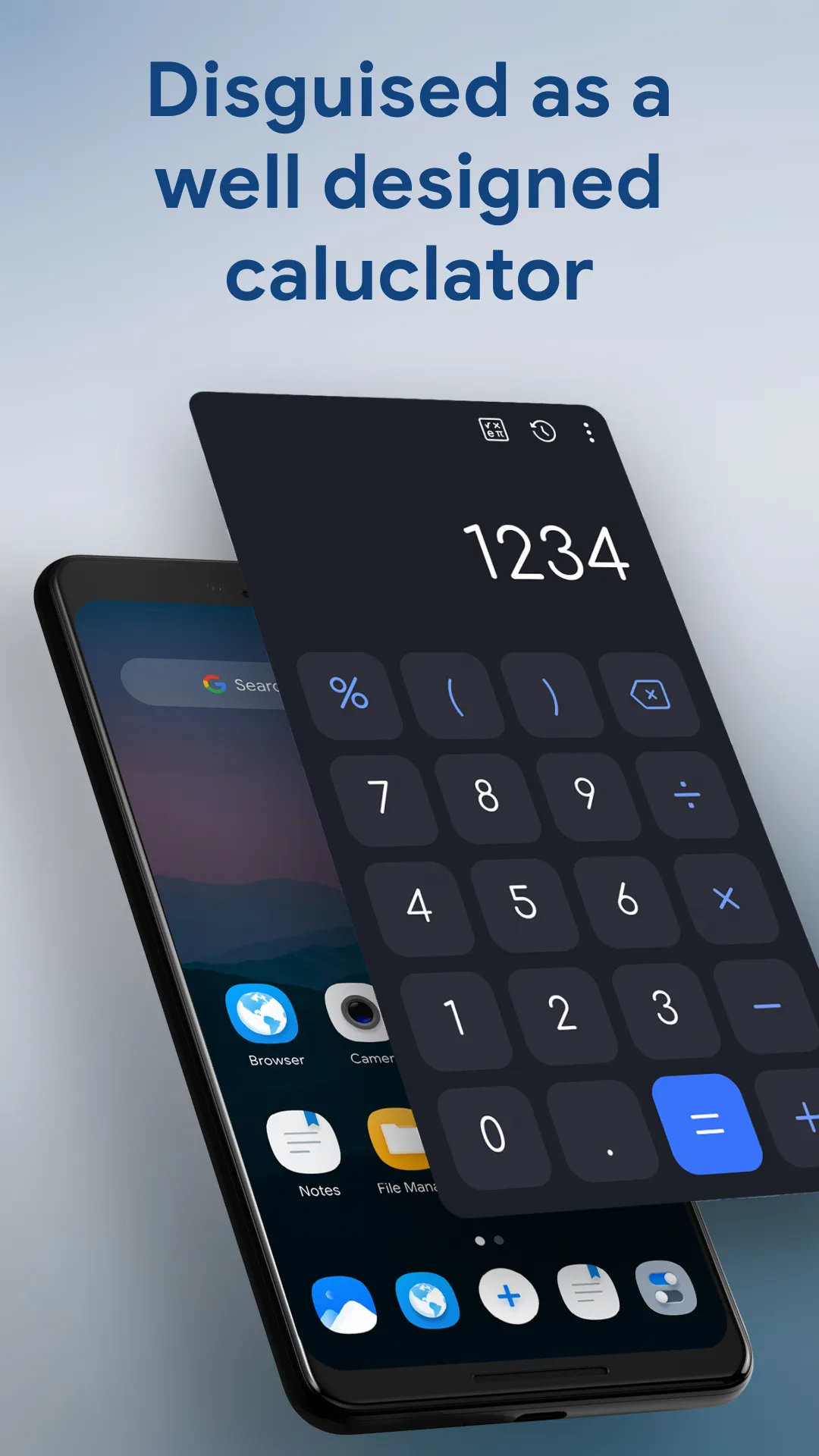 HideU: Calculator Lock | Indus Appstore | Screenshot