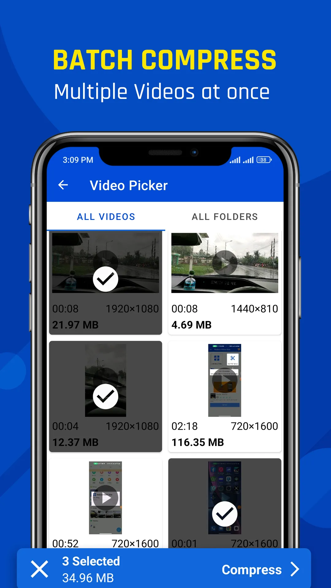 Reduce Video Size | Indus Appstore | Screenshot