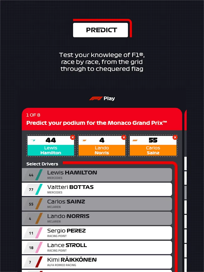 F1 Play | Indus Appstore | Screenshot