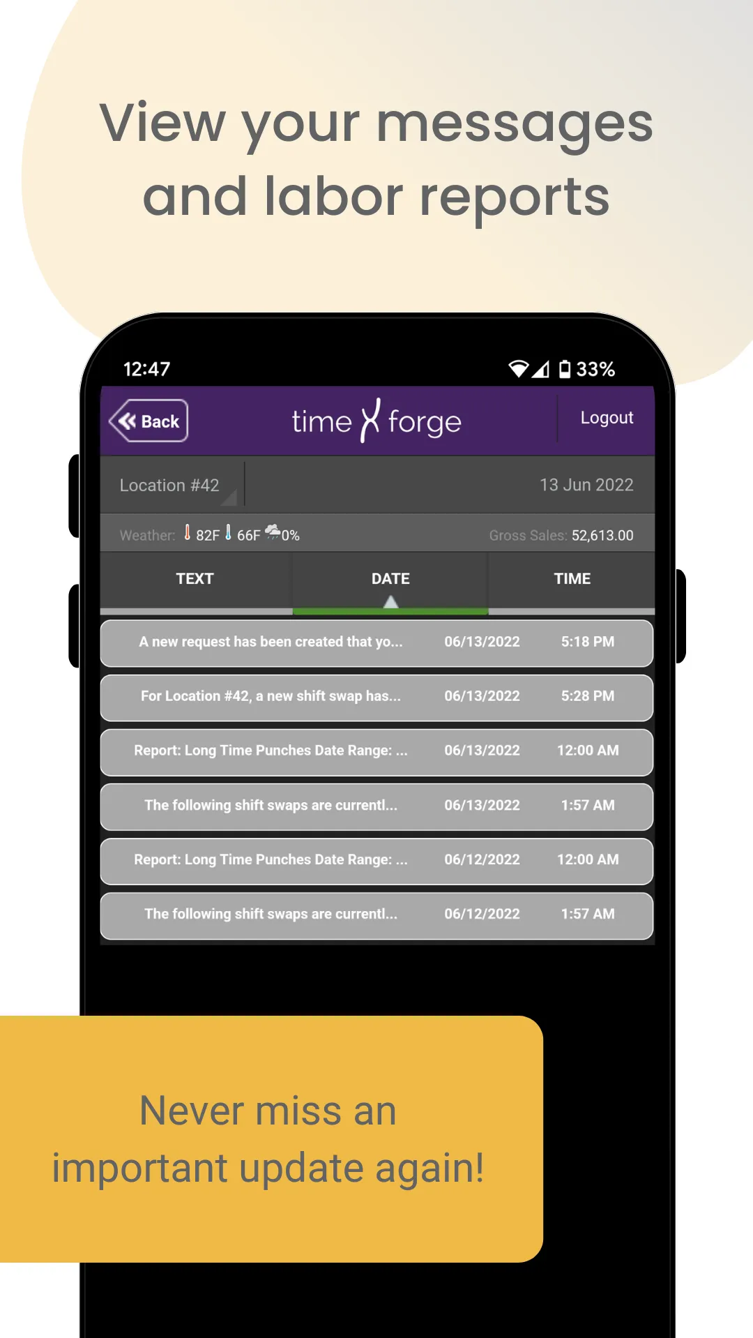 TimeForge Manager | Indus Appstore | Screenshot