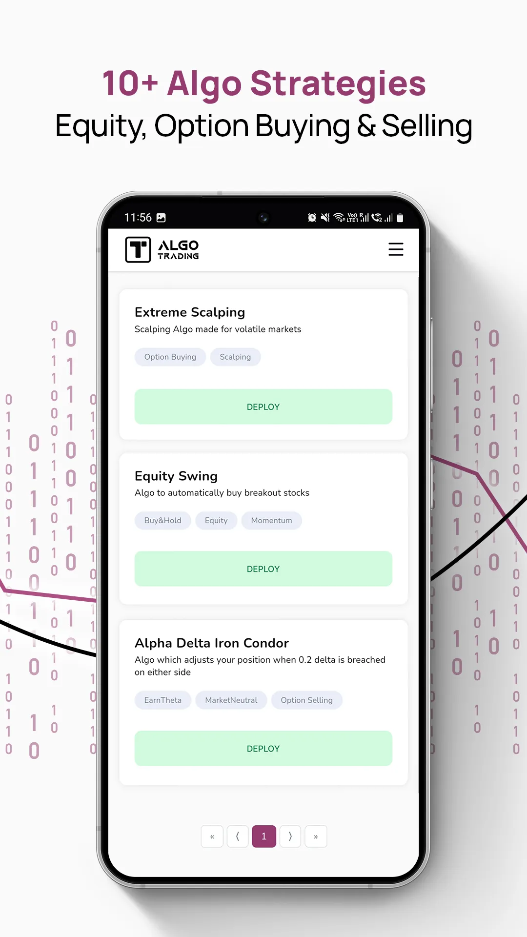 Trinkerr: Algo Trading | Indus Appstore | Screenshot
