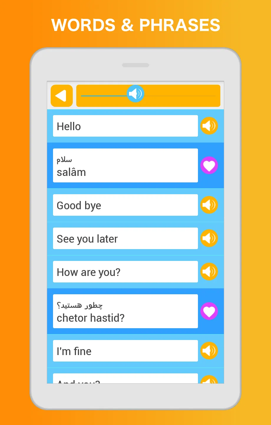 Learn Farsi Persian | Indus Appstore | Screenshot