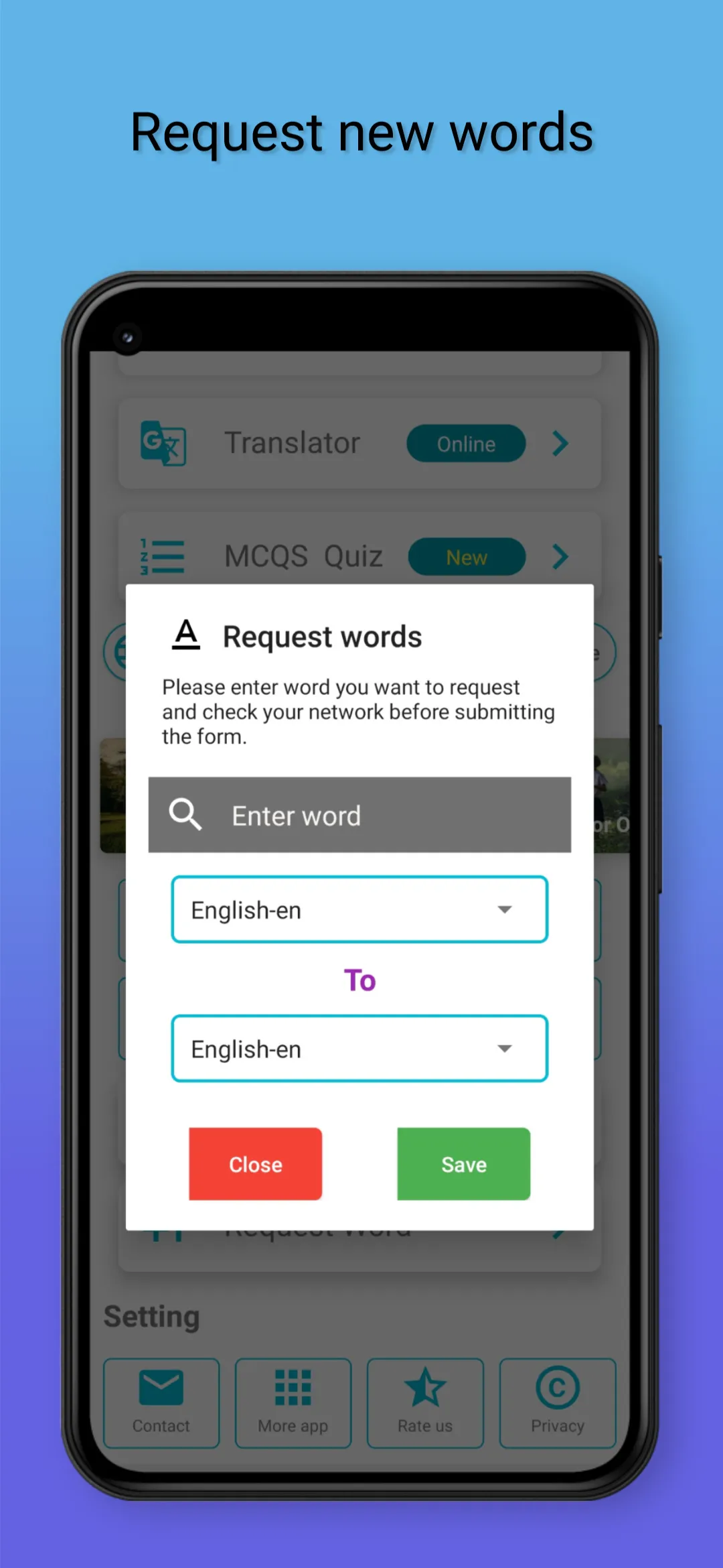 Offline dictionary  translator | Indus Appstore | Screenshot