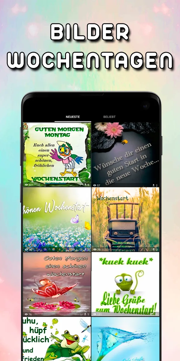 Wochentage Bilder | Indus Appstore | Screenshot