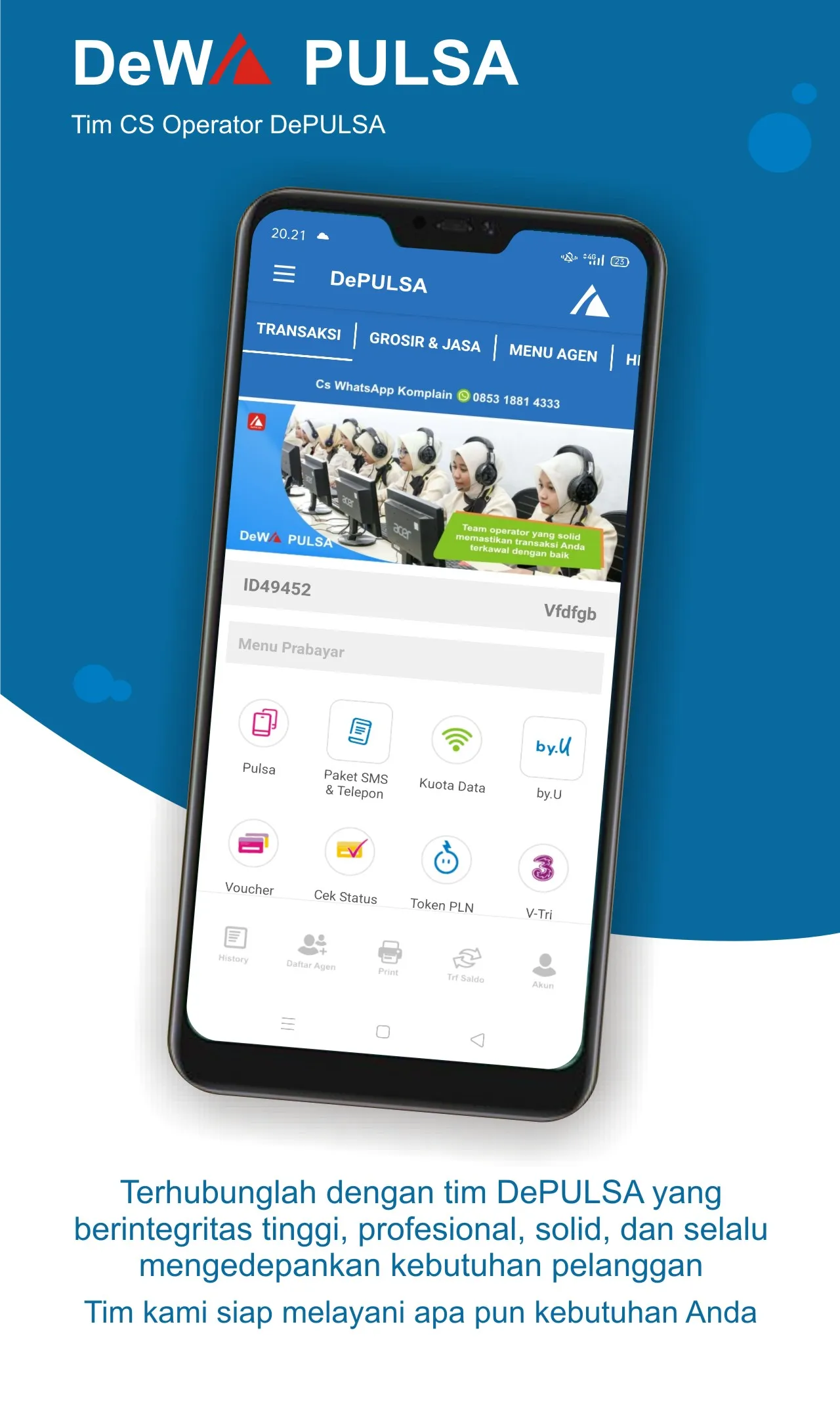 DeWA PULSA : Aplikasi De PULSA | Indus Appstore | Screenshot
