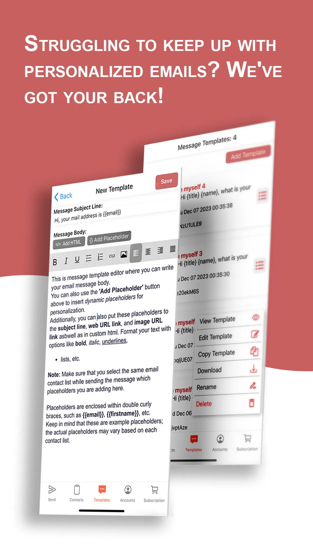 Mail Merge: Bulk Email Sender | Indus Appstore | Screenshot