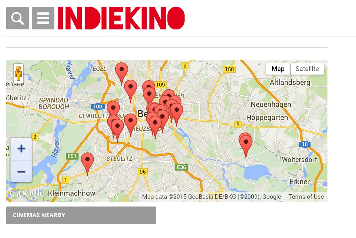 Indiekino Berlin | Indus Appstore | Screenshot