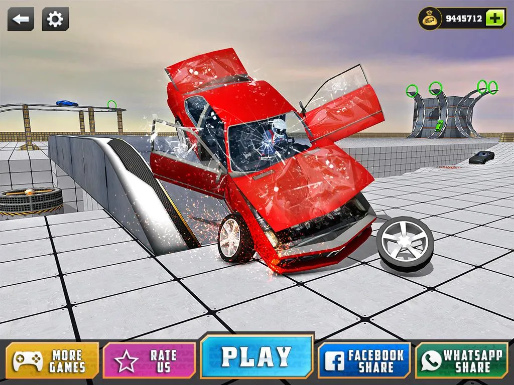 Derby Car Crash Stunts | Indus Appstore | Screenshot